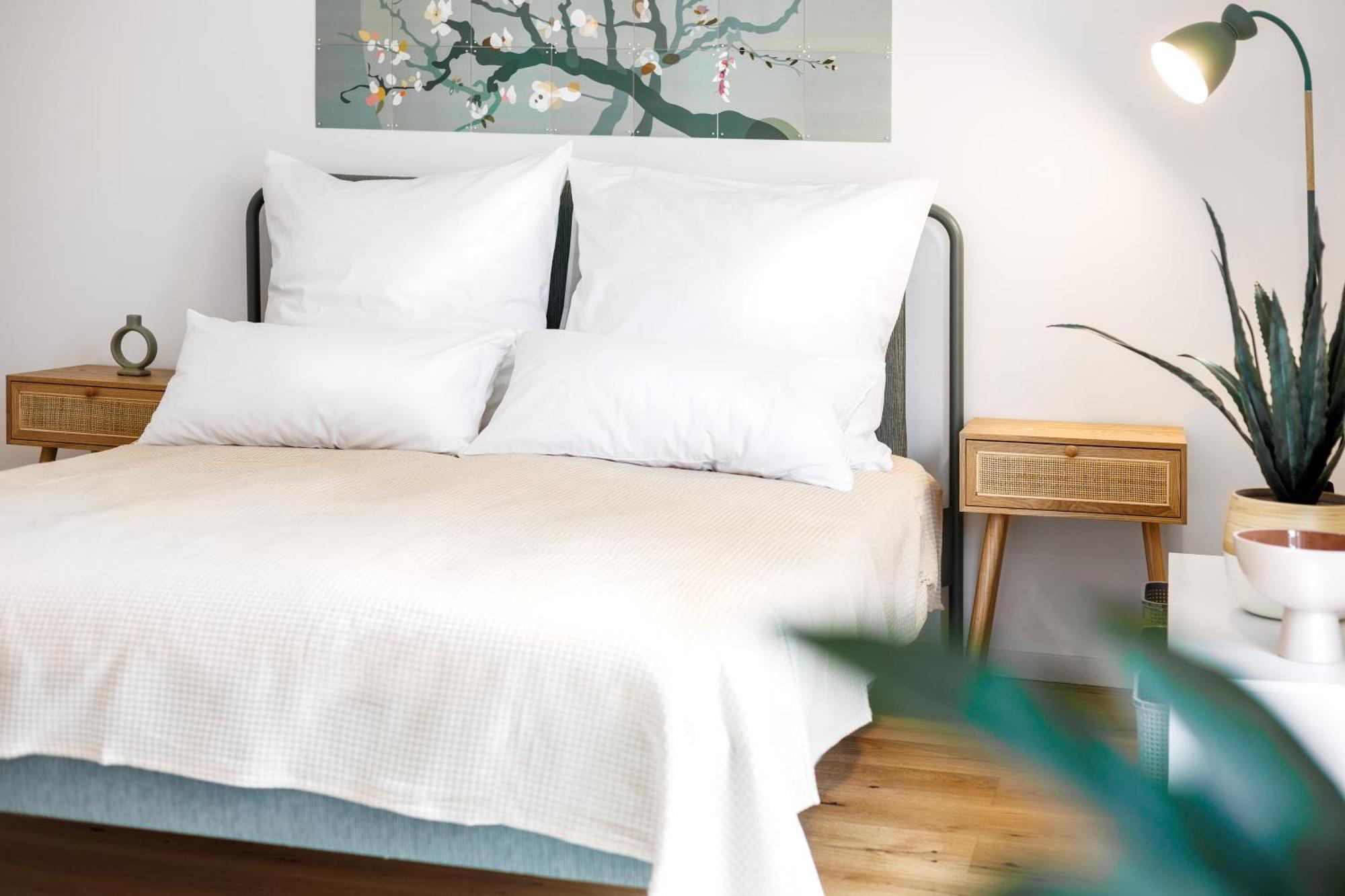 Design-Apartment In Linz Mit Netflix & Balkon 外观 照片