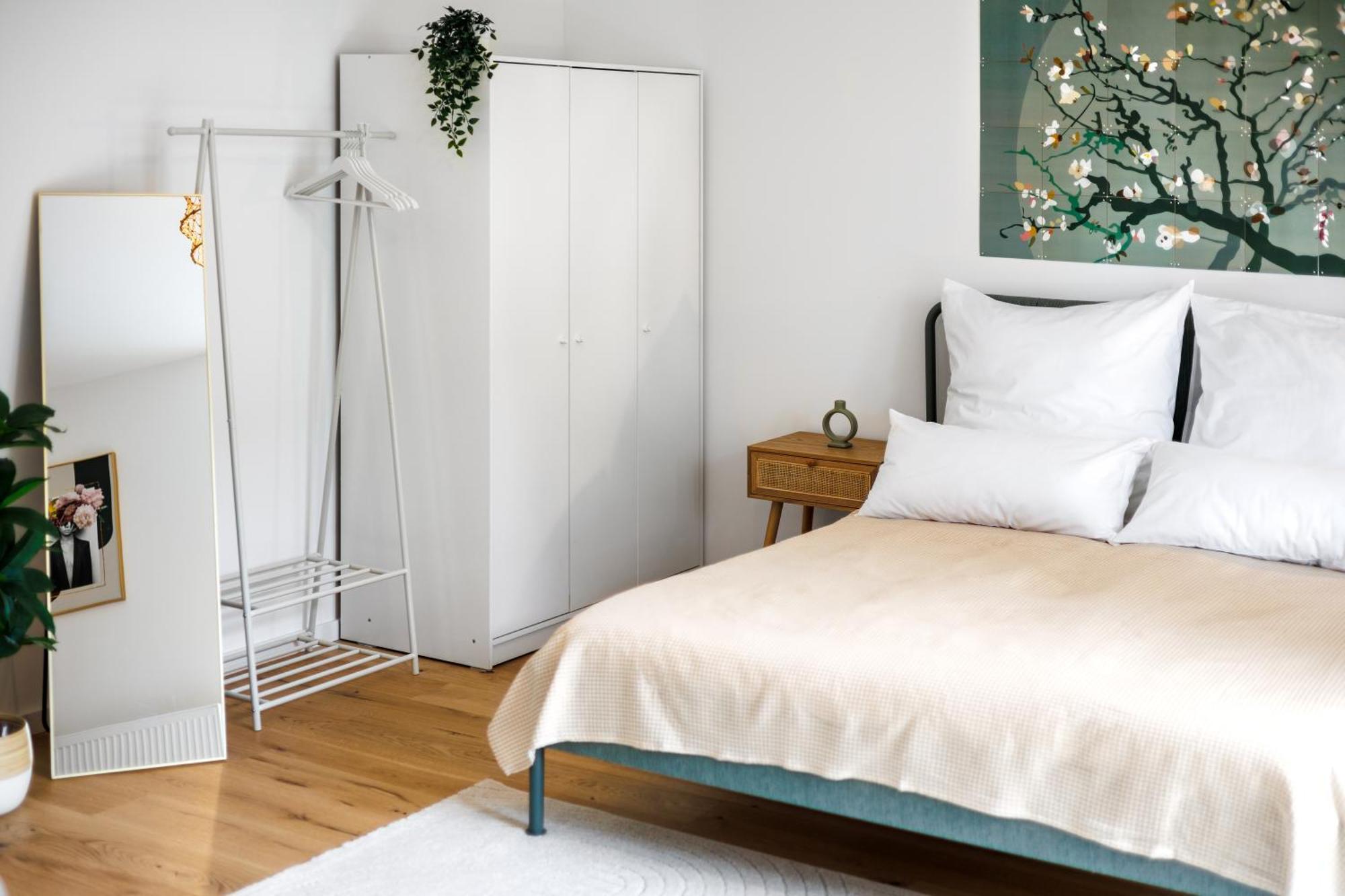 Design-Apartment In Linz Mit Netflix & Balkon 外观 照片