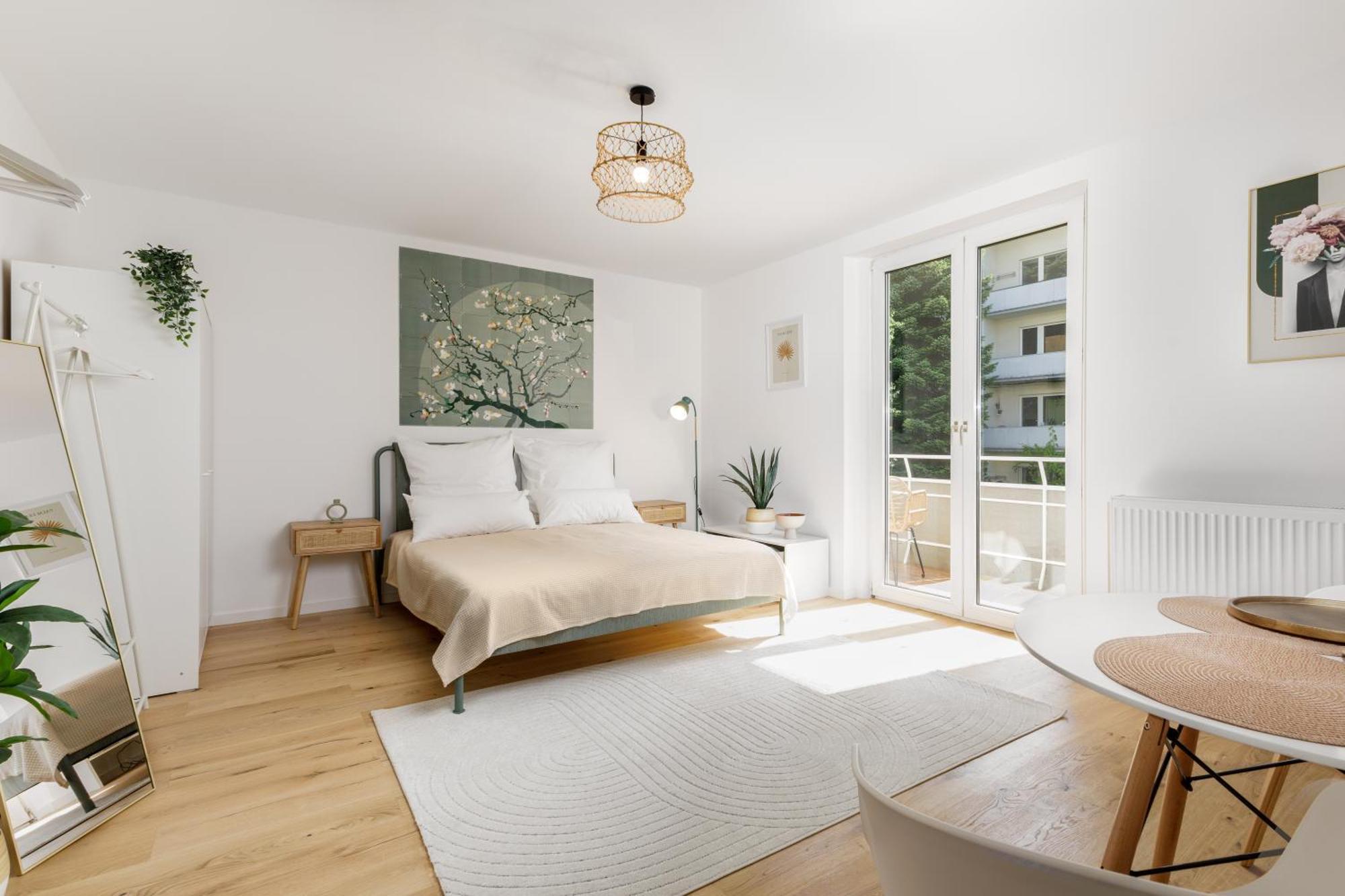 Design-Apartment In Linz Mit Netflix & Balkon 外观 照片