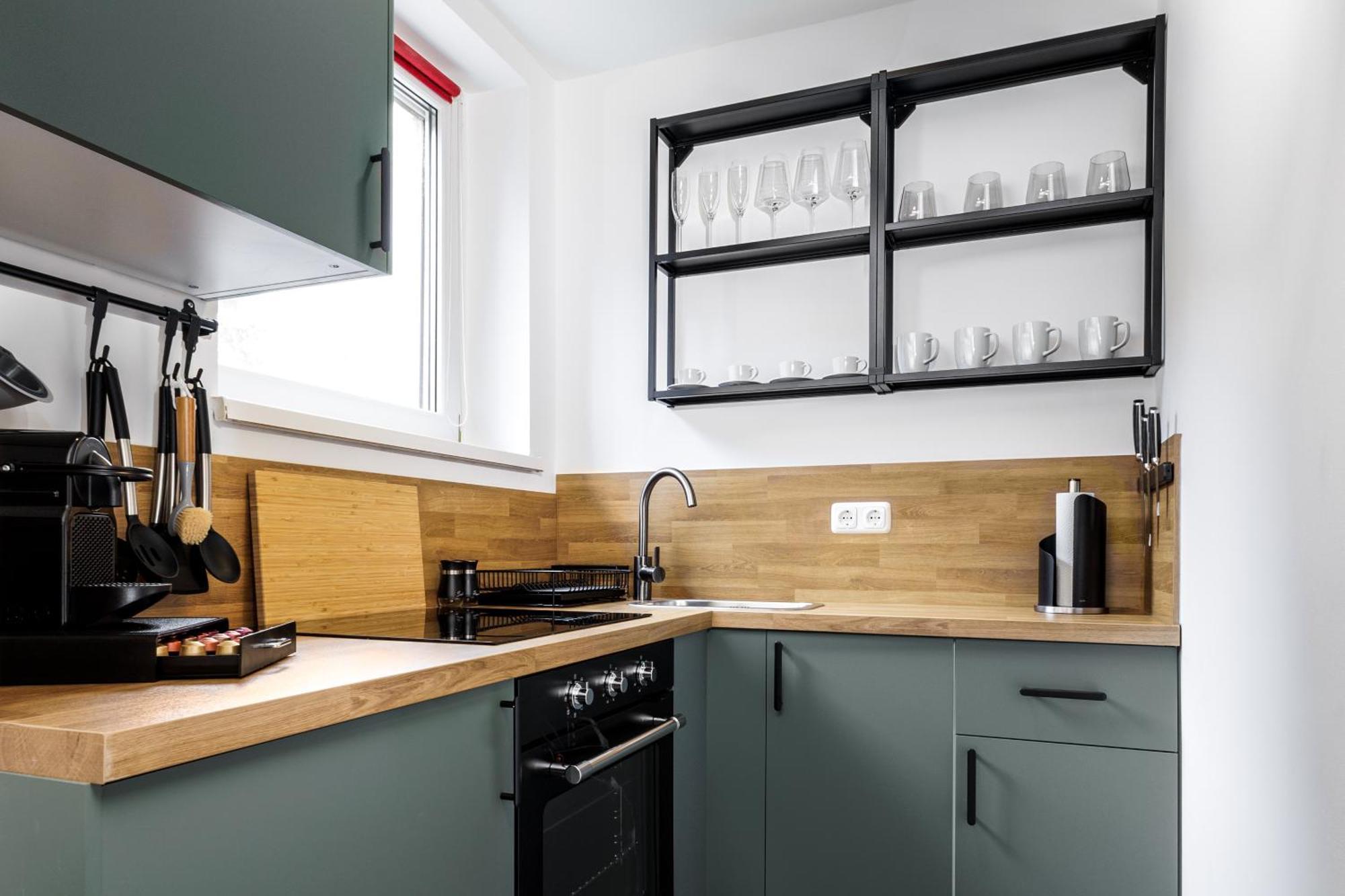Design-Apartment In Linz Mit Netflix & Balkon 外观 照片