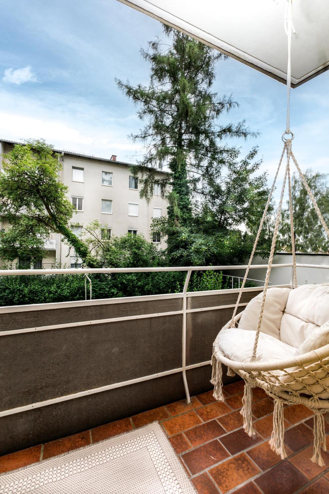 Design-Apartment In Linz Mit Netflix & Balkon 外观 照片